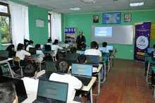 “Biologiyanın interaktiv tədrisi” layihəsi çərçivəsində məşğələlər  davam etdirilir