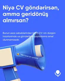 Niyə CV göndərirsən, amma geridönüş almırsan?