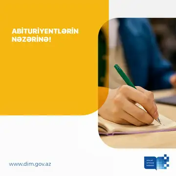 Abituriyentlərin nəzərinə:  Universitetlərə qəbul imtahanlarının ikinci mərhələsinin proqramları bunlar olacaq