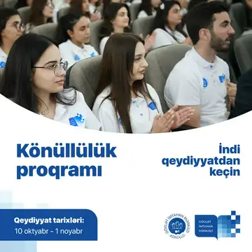 Dövlət İmtahan Mərkəzində Könüllülük Qeydiyyatı davam edir