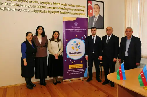 “Biologiyanın İnteraktiv Tədrisi” layihəsinin bağlanış mərasimi keçirilib
