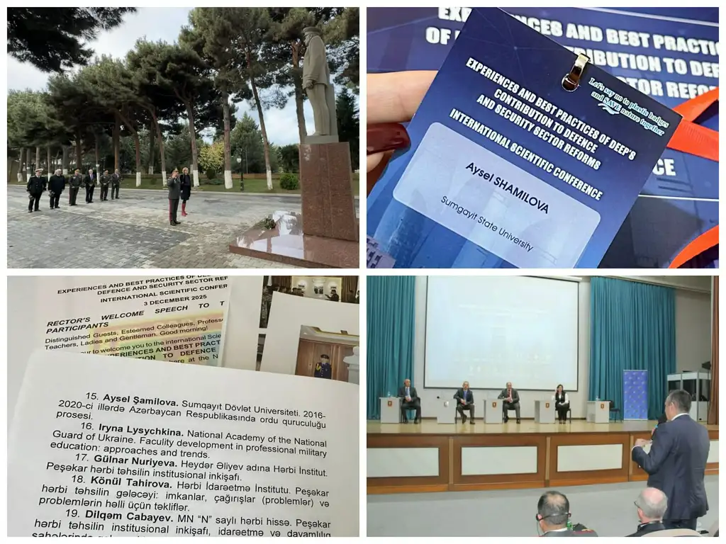 SDU müəlliminin də iştirak etdiyi NATO-nun DEEP proqramı çərçivəsində beynəlxalq konfrans keçirilib