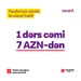 Dərs Evi karantin müddətində  maddi zərər çəkən ailələrə xüsusi təklif edir - 1 dərs 7 manatdan!